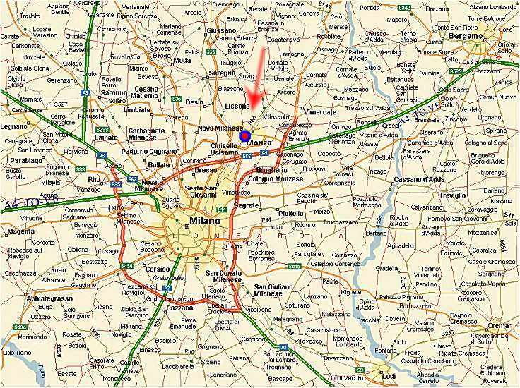 Piantina PROVINCIA DI MILANO