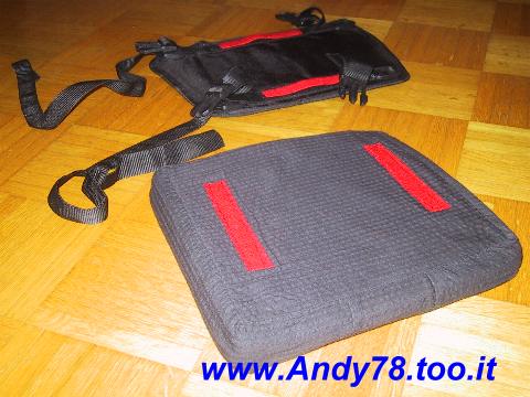 Cuscino passeggero e supporto-sella per borse laterali