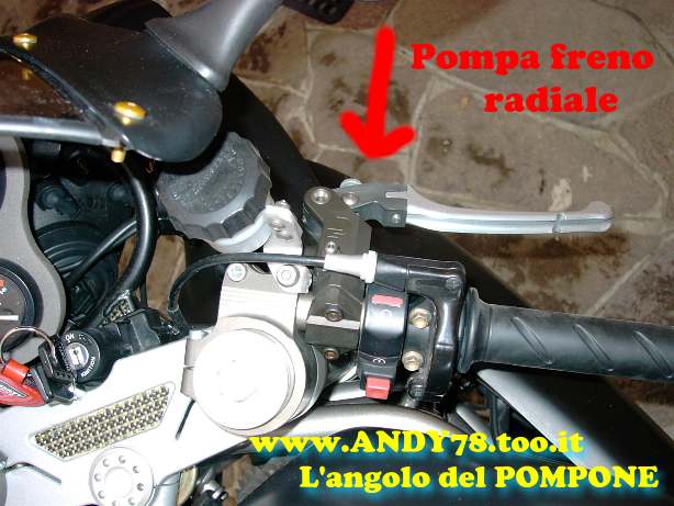 Pompa freno radiale!